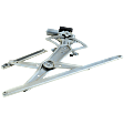 Front, Passenger Side Window Regulator, Power, With 5 Prong Connector With Anti-Pinch Feature, Base Model