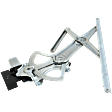 Front, Driver Side Window Regulator, Power, With 5 Prong Connector With Anti-Pinch Feature, Base Model