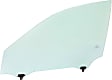 Front, Driver Side Door Glass, Clear, With Clips, Replaces NAGS No. FD26019 GTYN