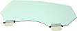 Front, Passenger Side Door Glass, Green Tint, Replaces NAGS No. DD12302 GTYN