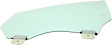 Front, Driver Side Door Glass, Green Tint, Replaces NAGS No. DD12303 GTYN