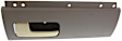 Rear, Driver Side Interior Door Handle, Gray Bezel with Chrome/Gold Lever, Without Door Lock Hole, Heater and Memory Switch Hole, 8 Cyl., 4.6L Engine