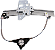 Rear, Driver Side Window Regulator, Power, 8 Cyl., 4.6L Engine