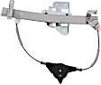 Rear, Driver Side Window Regulator, Power, 8 Cyl., 4.6L Engine