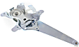Rear, Driver Side Power Window Regulator, Without Motor
