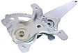 Rear, Driver Side Power Window Regulator, Without Motor