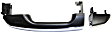 2018 Toyota 4Runner - Rear, Driver or Passenger Side Primed Exterior Door Handle, Without Key Hole