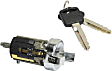 Ignition Lock Cylinder - Steering Column Mounting Location, With Keys