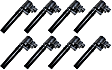 Ignition Coil, 2-Prong Blade with 8 Ignition Coil on Plugs