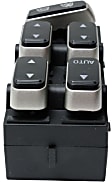 Front, Driver Side Window Switch, Black, 5-Button, 8 Cyl., 4.6L Engine