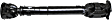 Front Driveshaft, 4WD, (24.250 in.)-(615 mm) Compressed Length