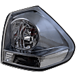 Passenger Side, Outer Tail Light, with Bulb, Halogen, Clear Lens, Base Model