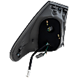 Passenger Side, Outer Tail Light, with Bulb, Halogen, Clear Lens, Base Model