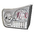 Passenger Side, Inner Tail Light, with Bulb, Halogen, Clear Lens, Base Model