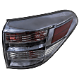 2012 Lexus RX350 - Passenger Side, Outer Halogen Tail Light, With bulb(s), Mounts On Quarter Panel, Canada Built Vehicle, OE Replacement