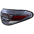 2012 Lexus RX350 - Passenger Side, Outer Halogen Tail Light, With bulb(s), Mounts On Quarter Panel, Canada Built Vehicle, OE Replacement