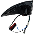 2012 Lexus RX350 - Passenger Side, Outer Halogen Tail Light, With bulb(s), Mounts On Quarter Panel, Canada Built Vehicle, OE Replacement