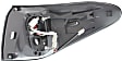 Driver Side, Outer Tail Light, without Bulb, Halogen, Clear Lens, Base Model