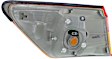 Passenger Side, Outer Tail Light, without Bulb, Halogen, Red Lens, Base Model