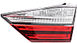 Passenger Side, Inner Tail Light, Halogen, With bulb(s), Mounts on Luggage Lid
