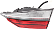 Passenger Side, Inner Tail Light, Halogen, With bulb(s), Mounts on Luggage Lid
