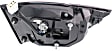 Passenger Side, Inner Tail Light, Halogen, With bulb(s), Mounts on Luggage Lid
