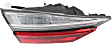 Driver Side, Inner Tail Light, Halogen, With bulb(s), Mounts on Luggage Lid