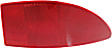 Rear, Passenger Side Bumper Reflector, CAPA Certified