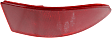 Rear, Passenger Side Bumper Reflector, CAPA Certified