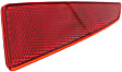 Rear, Passenger Side Bumper Reflector