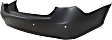 Rear Primed Bumper Cover, Base Model, 6 Cyl., 3.5L Engine, With Parking Aid Sensor Holes
