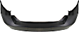 Rear Primed Bumper Cover, Base Model, 6 Cyl., 3.5L Engine, With Parking Aid Sensor Holes