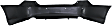 Rear Primed Bumper Cover, Base Model, 6 Cyl., 3.5L Engine, With Parking Aid Sensor Holes