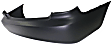 Rear Primed Bumper Cover, Base Model