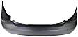 Rear Primed Bumper Cover, Base Model