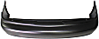 Rear Primed Bumper Cover, Base Model, 6 Cyl., 3.0L Engine, With Exhaust Cut Out on Passenger Side