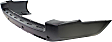 Rear Primed Bumper Cover top, Textured Bottom, With Parking Aid Sensor Holes