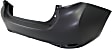 Rear Primed Bumper Cover, Base Model, 4 Cyl., 1.8L Engine, For Models Without F Sport Package, Without Parking Aid Sensor Holes, CAPA Certified