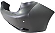 Rear Primed Bumper Cover, Base Model, 4 Cyl., 1.8L Engine, For Models Without F Sport Package, With Parking Aid Sensor Holes