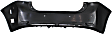 Rear Primed Bumper Cover, Base Model, 4 Cyl., 1.8L Engine, For Models Without F Sport Package, With Parking Aid Sensor Holes