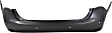 Rear Primed Bumper Cover, 6 Cyl., 3.5L Engine, With Parking Aid Sensor Holes