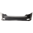 Rear Primed Bumper Cover, Without Parking Aid Sensor Holes