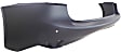 Rear Primed Bumper Cover, With Park Distance Control Sensor Holes and Parking Aid Sensor Holes, Except C Model, CAPA Certified