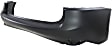 Rear Primed Bumper Cover, Without Park Distance Control Sensor Holes, Except C Model, Without Parking Aid Sensor Holes