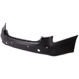 Rear Primed Bumper Cover, With Parking Aid Sensor Holes