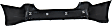 Rear Primed Bumper Cover, 6 Cyl., 3.5L Engine, With Parking Aid Sensor Holes