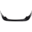 Rear Primed Bumper Cover, With Parking Aid Sensor Holes
