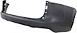 Rear, Upper Primed Bumper Cover, Without Parking Aid Sensor Holes