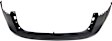 Rear, Upper Primed Bumper Cover, Without Parking Aid Sensor Holes