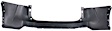 Rear, Upper Primed Bumper Cover, Without Parking Aid Sensor Holes